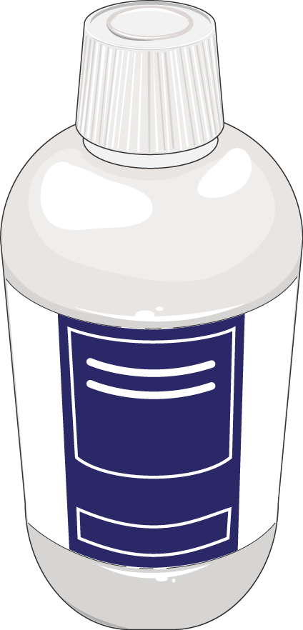 Drugs And Treatments - Flask (424x882)