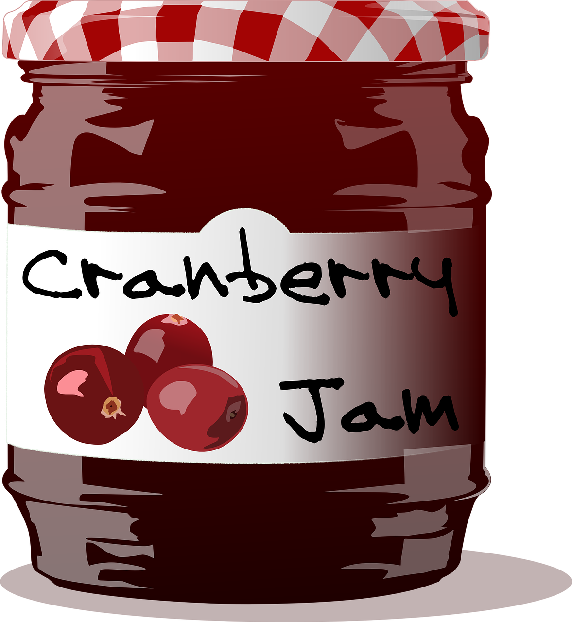 Cranberry Jam Jelly Food Fruit Png Image - Jam Transparent (1177x1280)