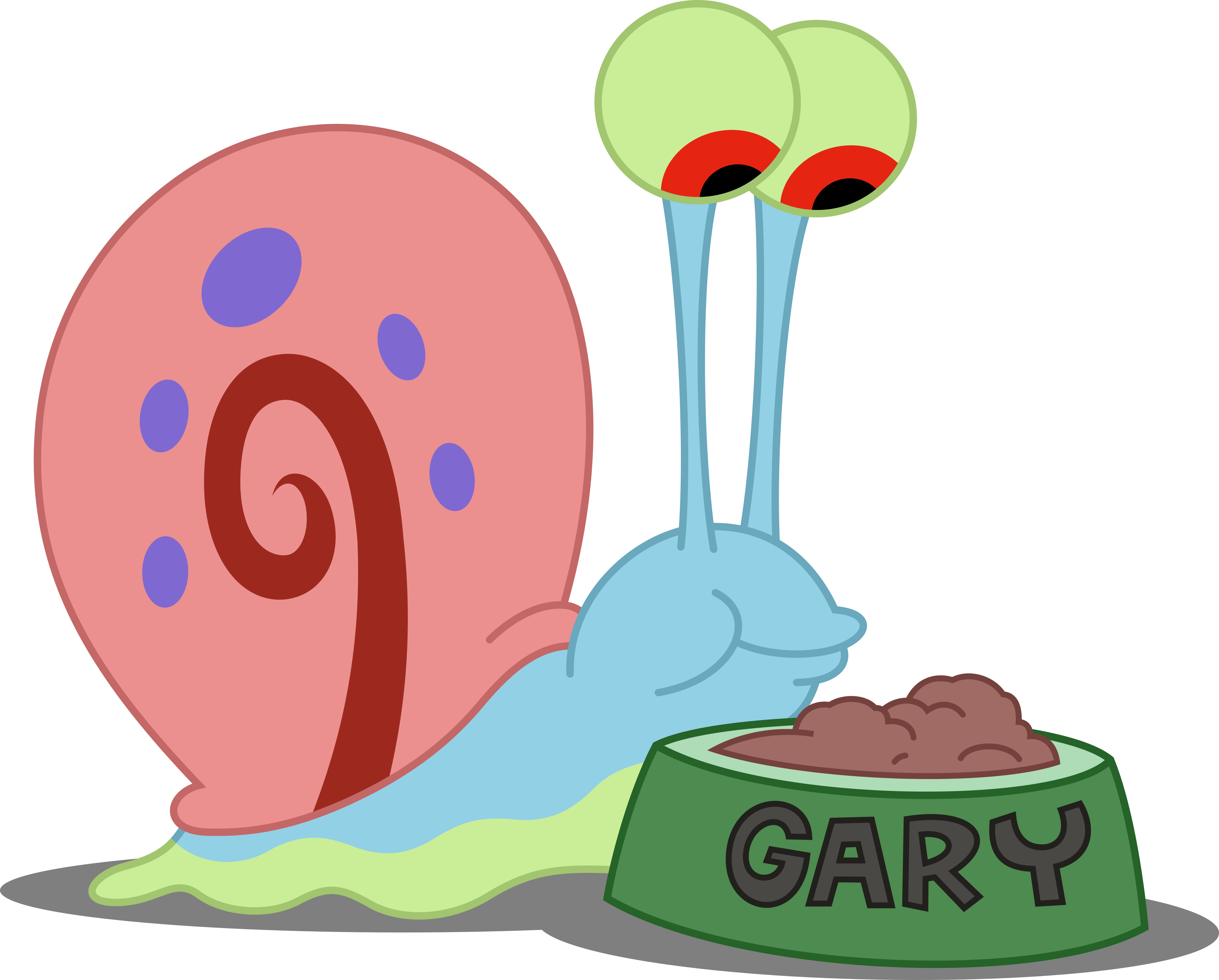 Download and share clipart about Dashiesparkle Vector - Gary The Snail Png,...
