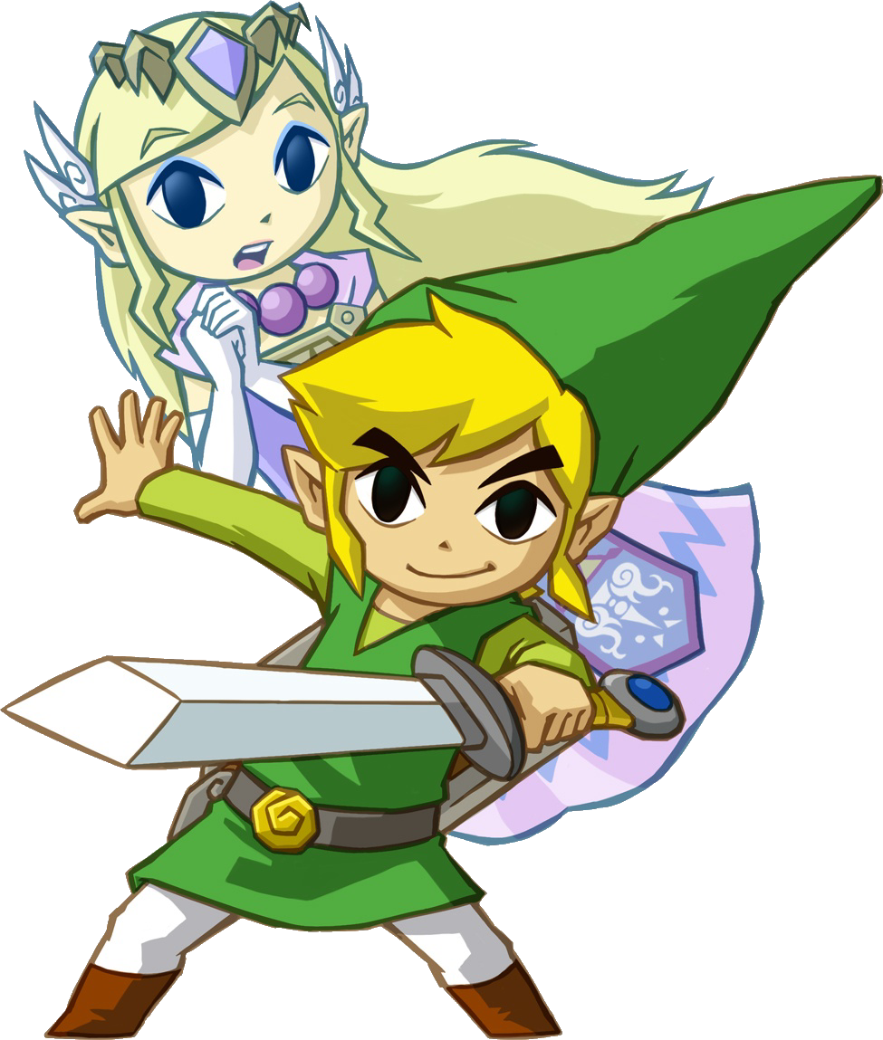 Legend Of Zelda Spirit Tracks Link (975x1149)
