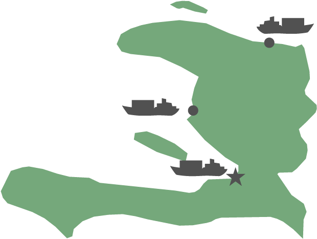 Population - Vector Map Of Haiti (728x728)