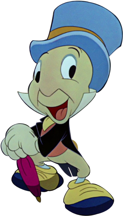 Jiminy Cricket Clipart Transparent - Jiminy Cricket No Background (1280x949)