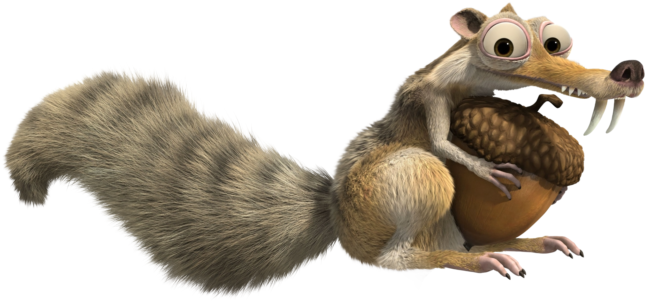 Ice - Scrat Ice Age Png (2709x1266)