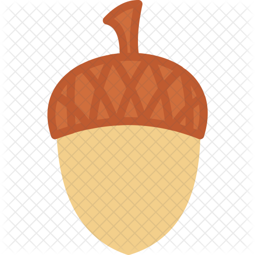 Acorn Icon - Ice Cream Cone (512x512)