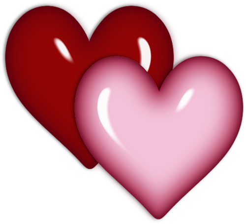 Heart Attackcolor Artvalentine - Png Gif Kalp Yağmuru (500x454)