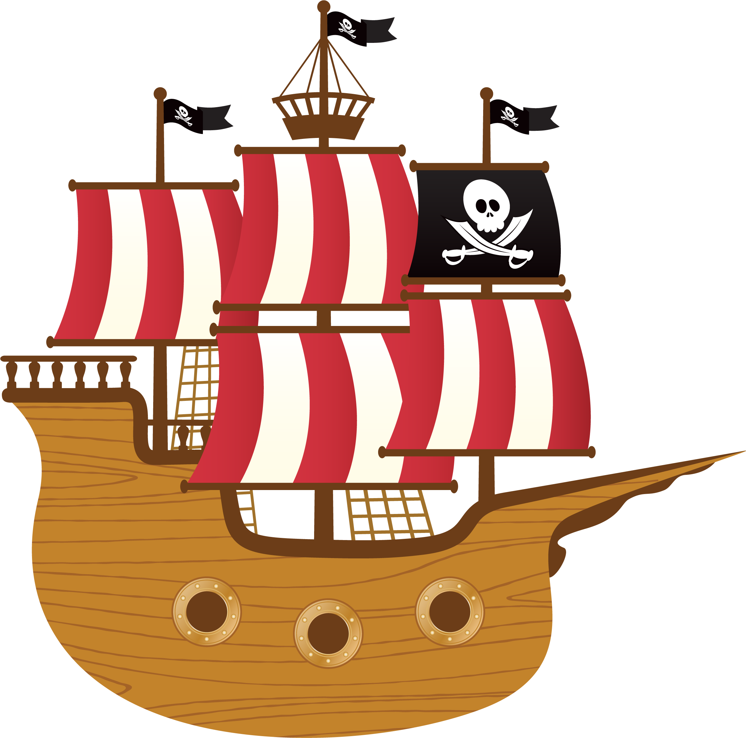 Cargo Ship Clipart Download - Pirates The Musical (2402x2384)
