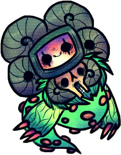 Omegflowey Chibi By Afroclown - Illustration (407x507)