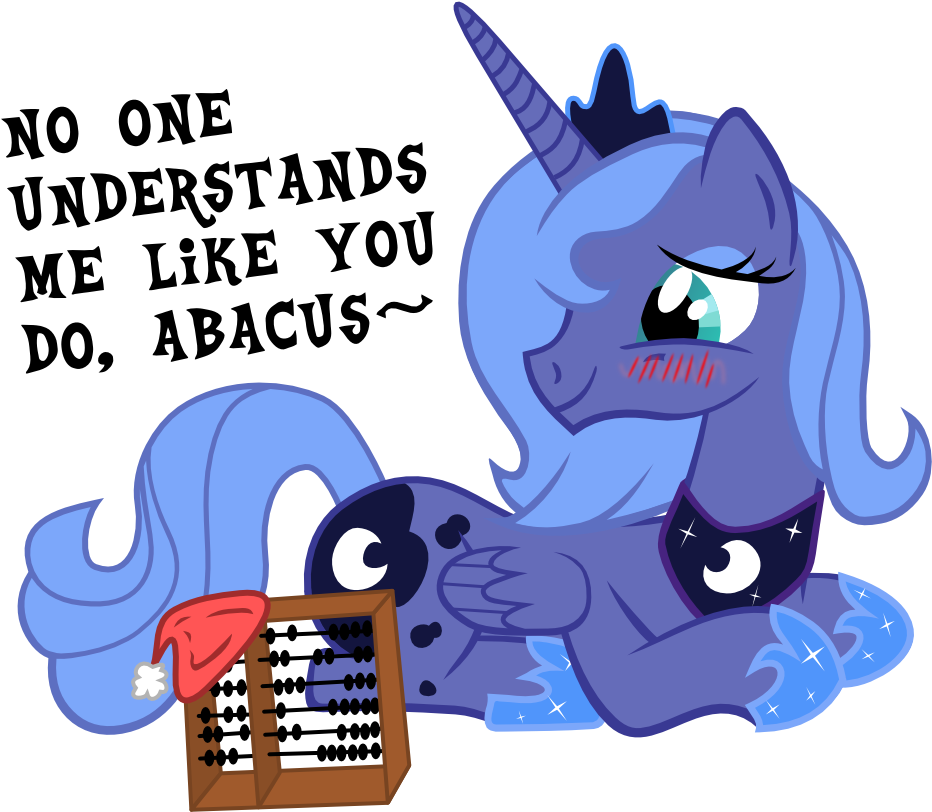 Xiagu, Blushing, Cargo Ship, Princess Luna, Prone, - Butterscotch My Little Pony (976x847)