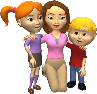 Padres Y Madres Solteros, Divorciados, Separados O - Gif De Personas (350x350)