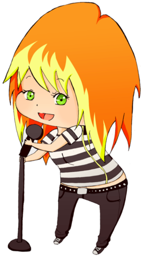 Paramore Wallpaper Entitled Hayley Williams - Cartoon (278x500)