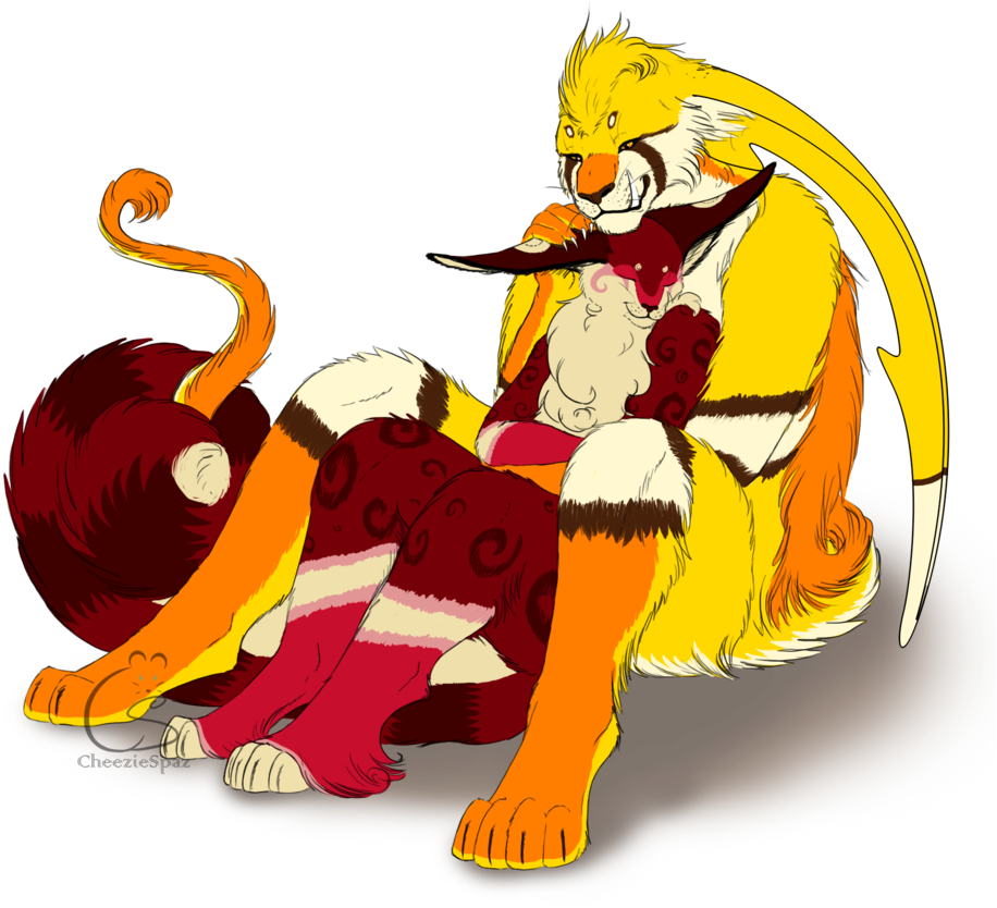 Warm Fuzzies By Cheeziespaz Commission - Cartoon (1024x1024)