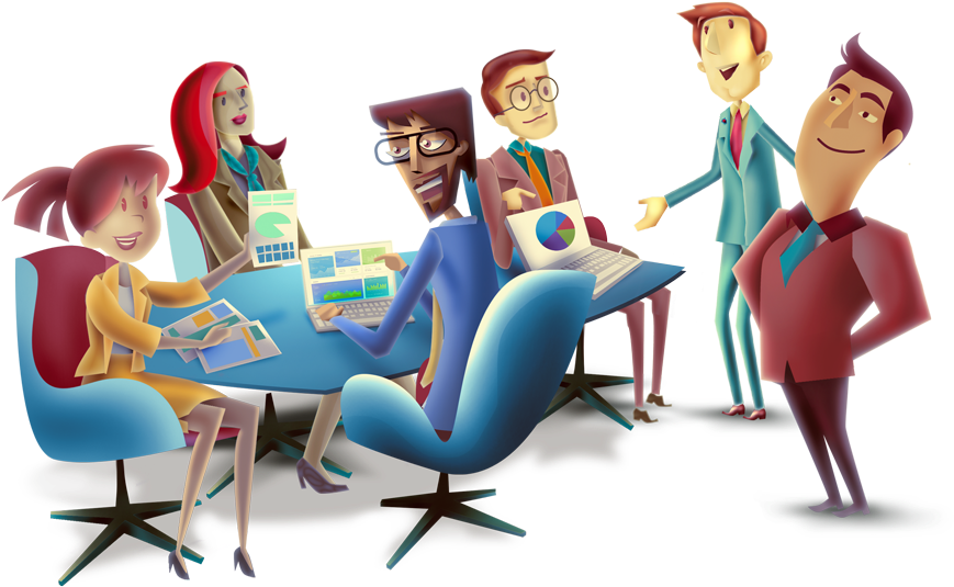 Cada Cargo, Os Profissionais Passam A Compreender O - Cartoon (1000x571)