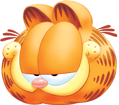 Garfield Head Png (512x512)