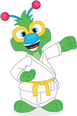 Tae Kwon Do - Cartoon (400x400)