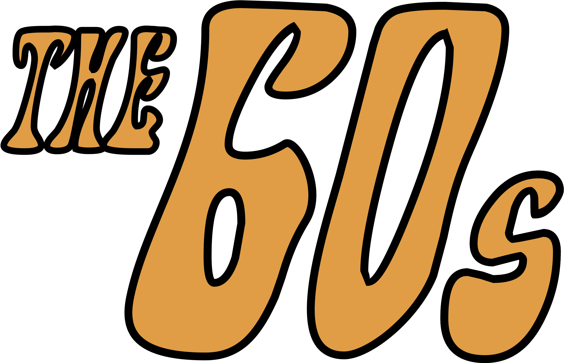The 60's Logo Black And White - 60s Logo Png (2400x2400)