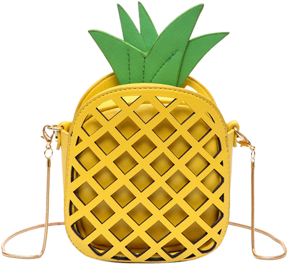 Online Funny Pineapple Shaped Crossbody Bag - Pineapple Bag (600x798)