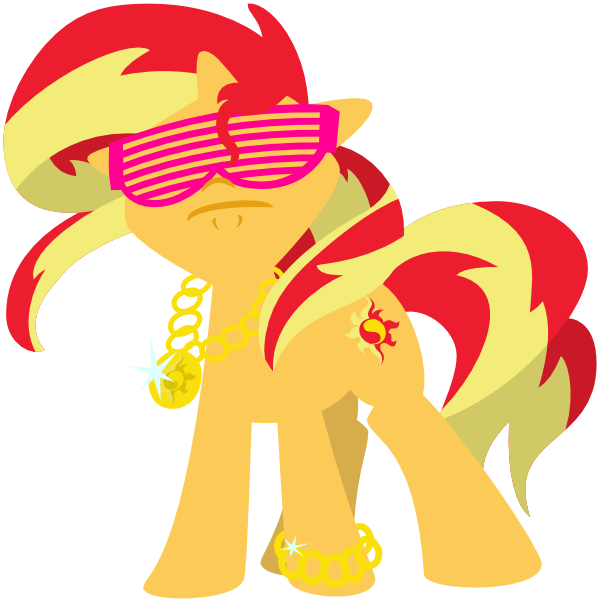 Nano23823, Bling, Pony, Safe, Shutter Shades, Solo, - Mlp Fim Sunglasses (600x602)