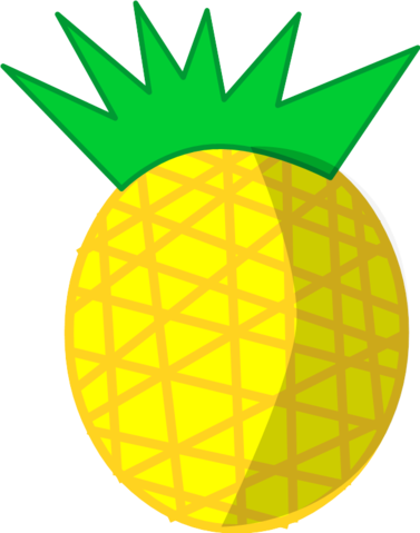 Pineapple Body By Jordan2048 - Object Show Pineapple (377x479)