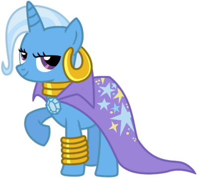 Drlonepony, Bling, Female, Mare, Pony, Safe, Simple - Great And Powerful Trixie (477x420)