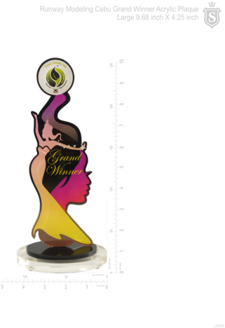 Run Way Model Plaque - Illustration (480x480)