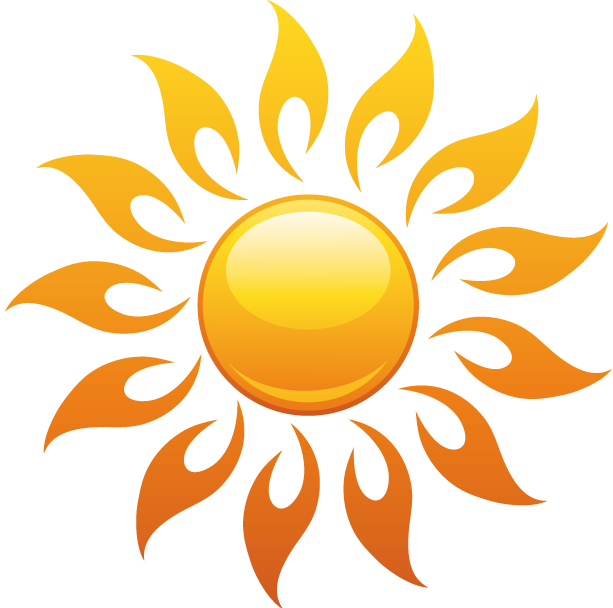 Gifs De Naturaleza - Sun Drawing (613x608)