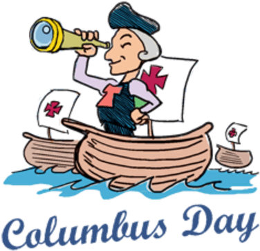 For Decades And Decades, American History Books And - Columbus Day (448x480)