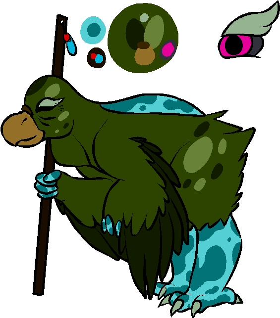 The Gate Keeper- Npc By Breadofpain - Cartoon (621x664)