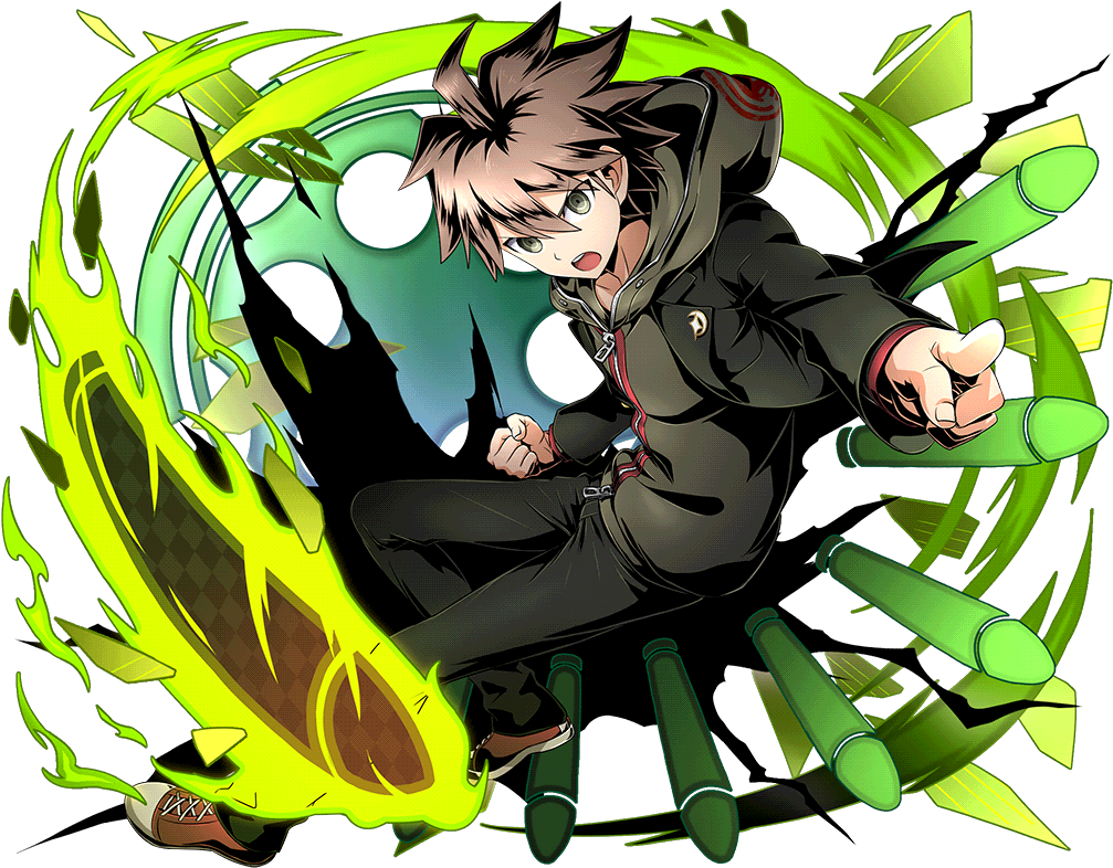Divine Gate X Danganronpa Makoto Naegi - Divine Gate Danganronpa (1024x1024)