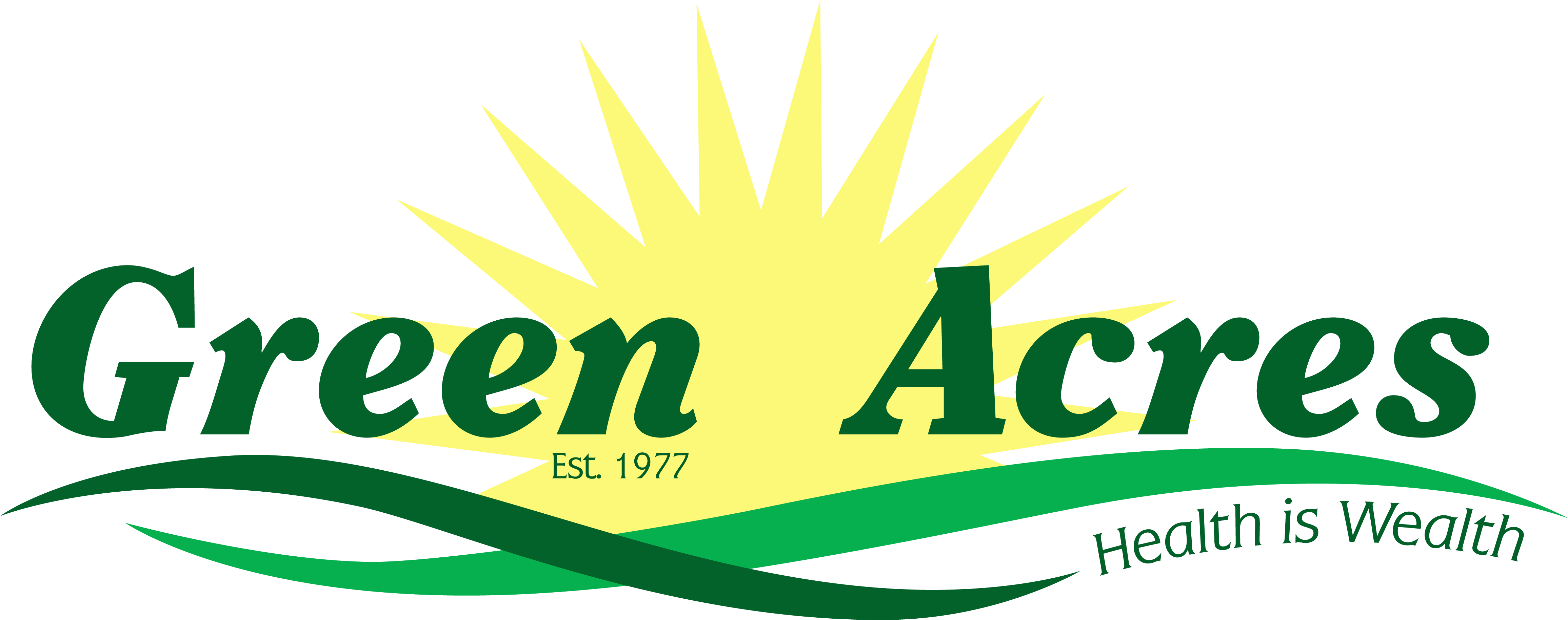 Green Acres Health Food Store - Green Acres Food (4800x1875)