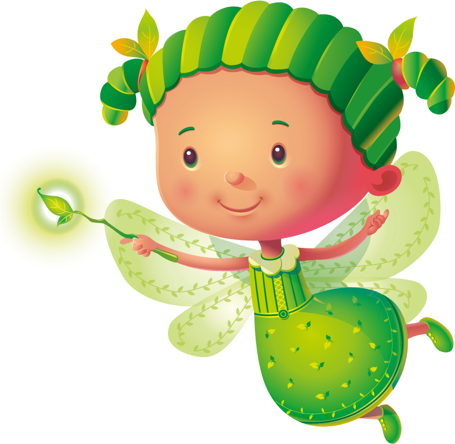 Groovy Green Fairy Is The Plant Savior - Paint With Water 2 Activity Book - English (1000x1333)