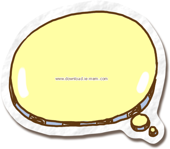 Talk Balloon [ของแต่งรูปใน Photoshop น่ารักๆ] - ก้อน เมฆ คำ พูด (600x534)