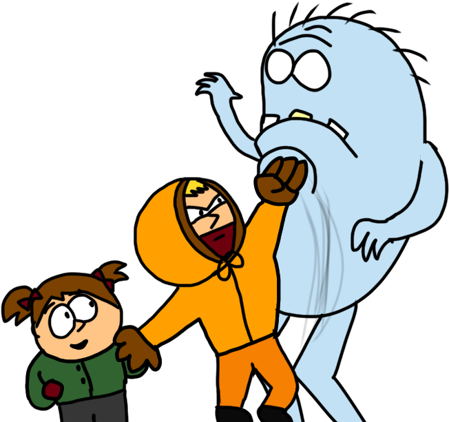 Kenny Saving Karen From Mr - Mr Jelly Bean (960x720)