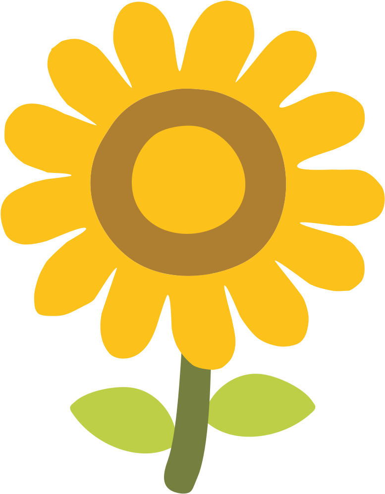 Sunflower Clipart Emoji - Android Sunflower Emoji Png (2000x2000)