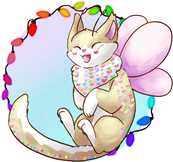 [mothcats Art Trade] Good Bean By Mewhaku - Cartoon (600x572)