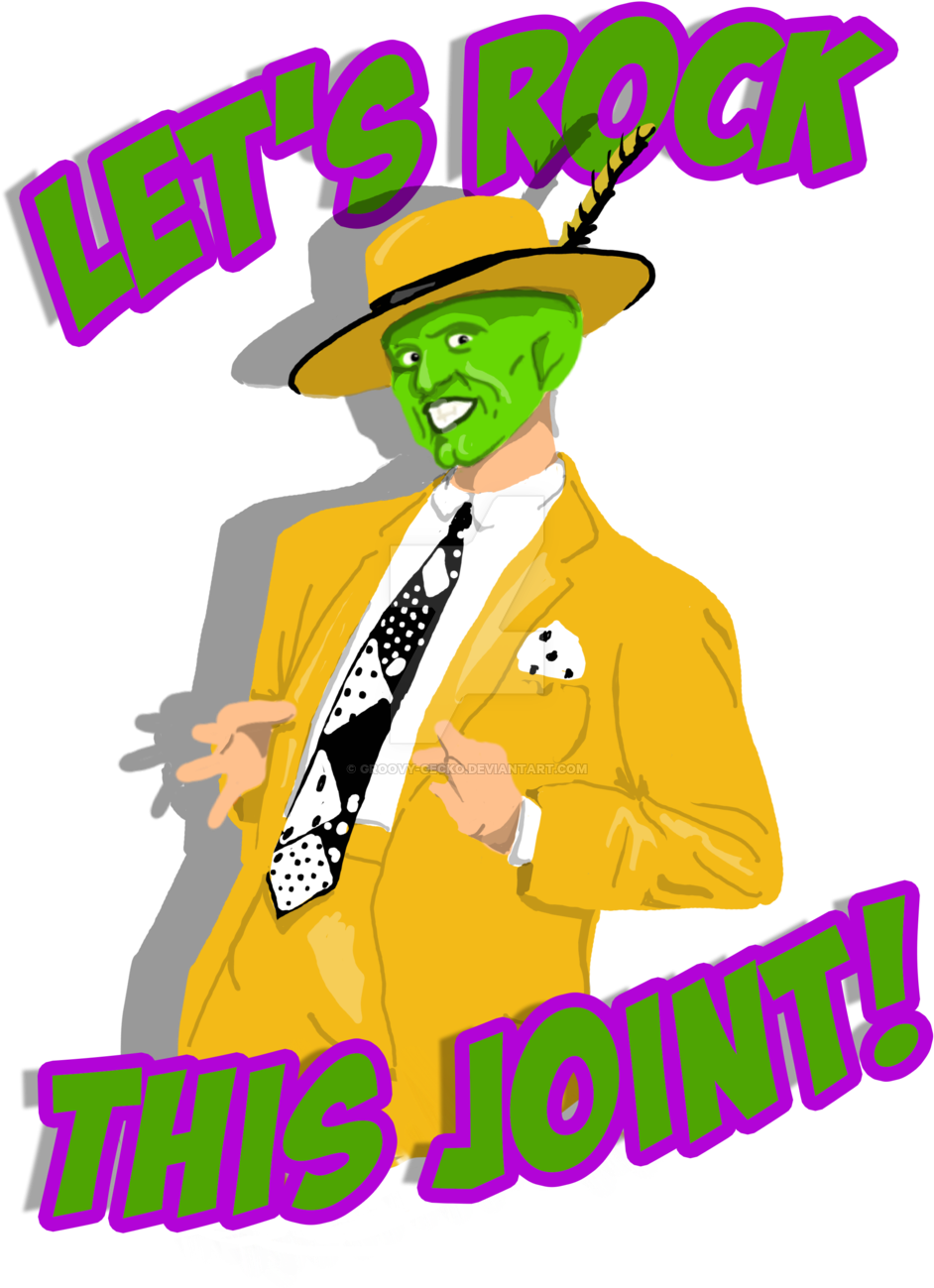 Let's Rock This Joint By Groovy-gecko - Mask Let's Rock This Joint (1024x1365)