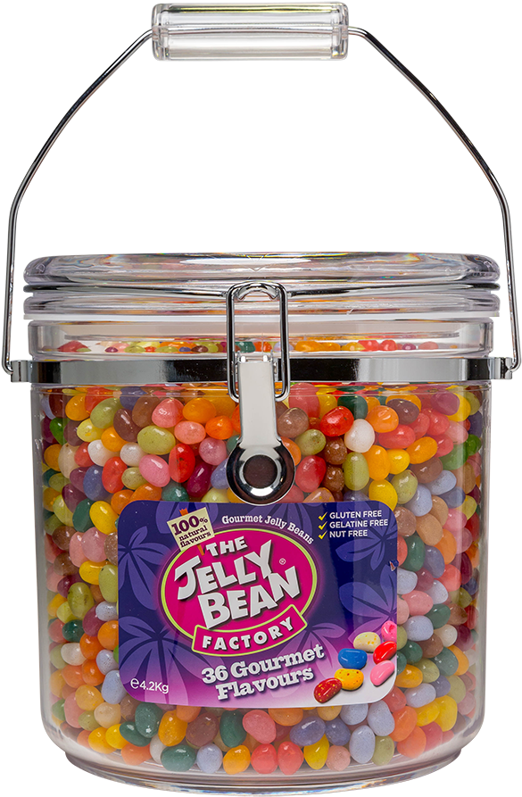2 Kg Monster Jar Of Gourmet Jelly Beans - Jelly Beans Big Jar (900x900)