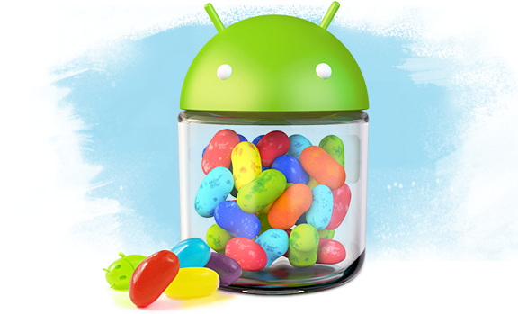 Jelly Bean Roms - Android Jelly Bean Logo Png (575x370)