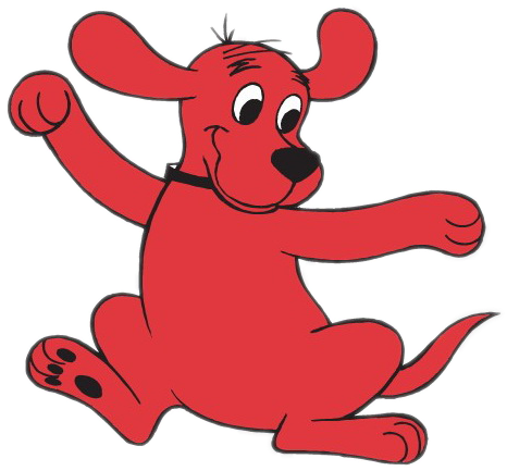 Clifford Clipart Huge - Clifford The Big Red Dog Clipart (490x441)