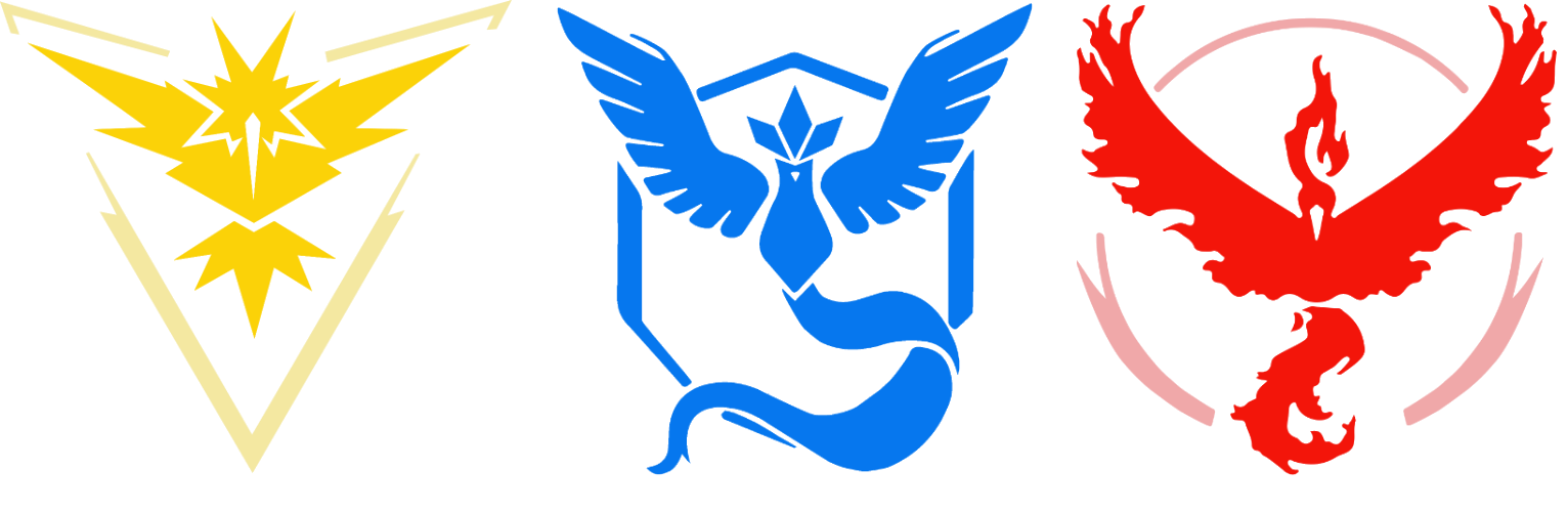 Pokemon Go Team Instinct Mystic Valor - Things We All Hate (1532x500)