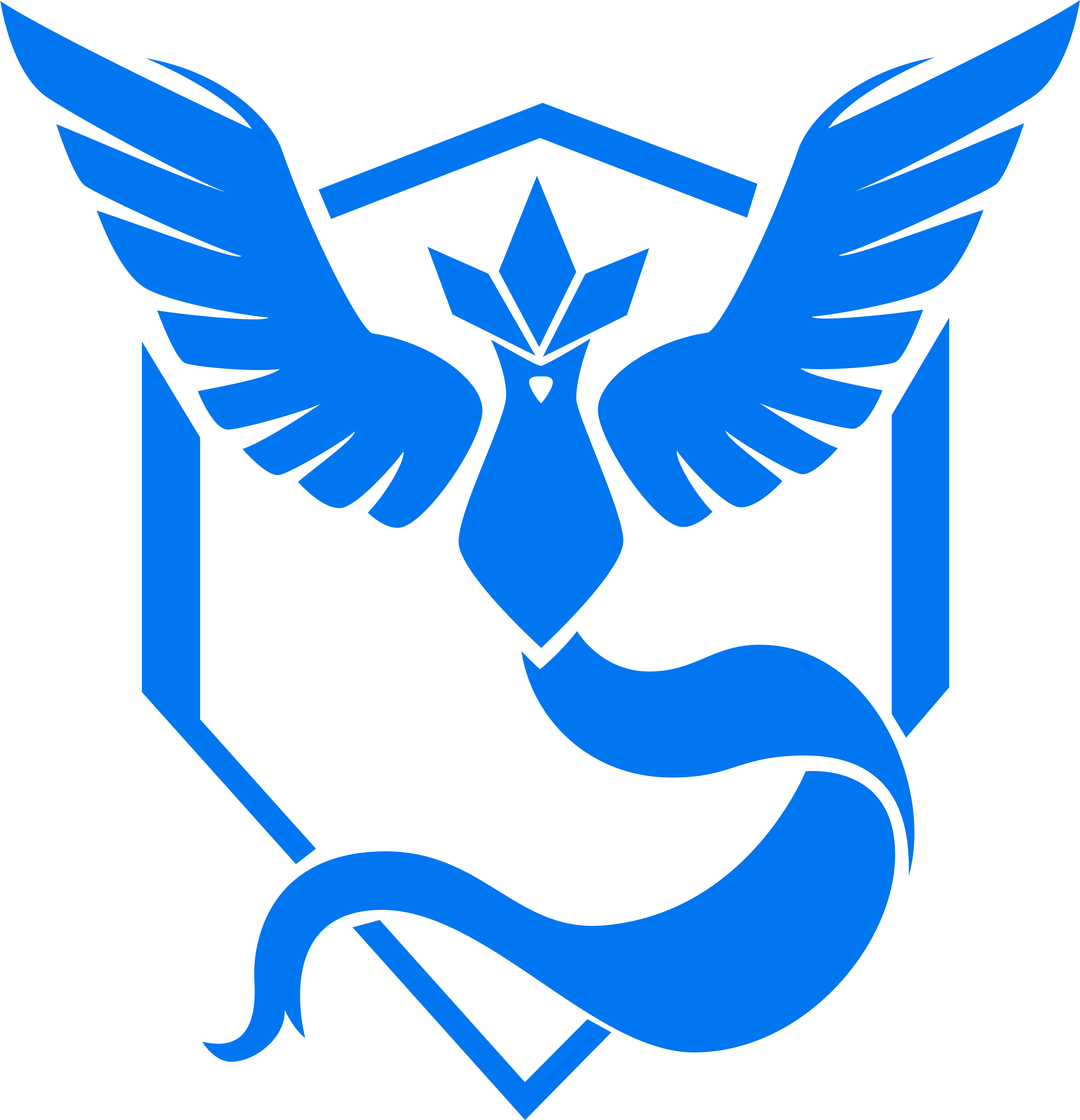 Pokemon Go Team Mystic Logo By Tobuei - Pokemon Go Team Blue (5000x5000)