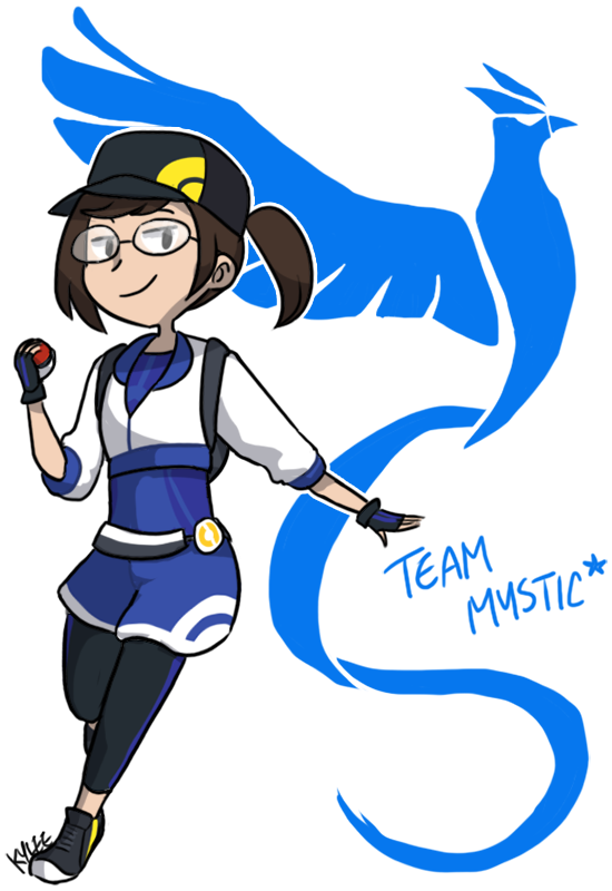 Team Mystic Tho By Ky-nim - Cartoon (650x829)