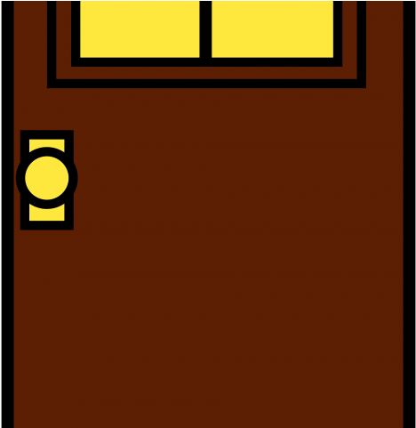 Doorway Cliparts - Door Clip Art (640x480)