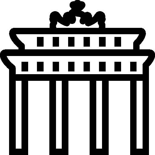 Pixel - Brandenburg Gate Icon (512x512)