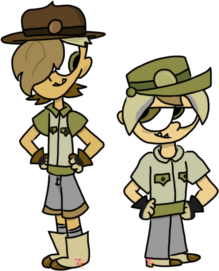 Humanized Ranger Jinx And Gate Keeper By Zootycutie - Gate Keeper Mixels (894x894)