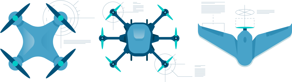 Shop For Rc Drones - Unmanned Aerial Vehicle (1100x411)