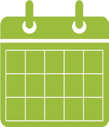Schedule With Dr - Date Icon Png Green (512x512)