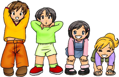 Toes Cliparts Football - Head Shoulders Knees And Toes (576x379)