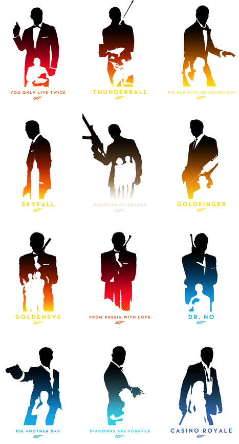 Thank You - James Bond 50th Anniversary Posters (600x934)