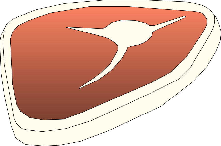 Png Meat Clip Art - Clip Art Meat (900x593)