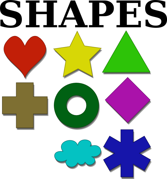 Shapes Clip Art Free (558x597)